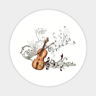 Music, violin Magnet